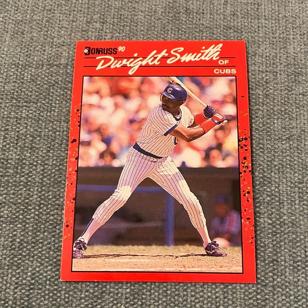 1990 Donruss Chicago Cubs Baseball Card Trading Card